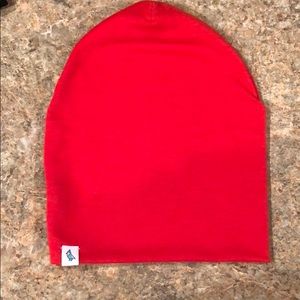 Red beanie